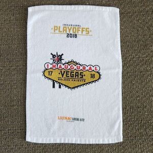 Inaugural vegas golden knights playoffs rally towel